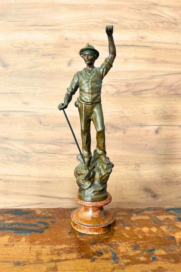 Madenci Spelter Figürü